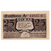 Banconote, Germania, Suderode im Harz, 25 Pfennig, jardin, 1921 SPL Mehl:1292.1a