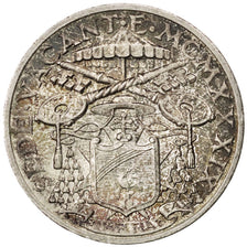 VATICAN CITY, 10 Lire, 1939, KM #21, MS(60-62), Silver, 27, 10.05