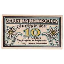 Banknote, Germany, Berchtesgaden, 20 Pfennig, Fleur, 1920, UNC(63) Mehl:76.1