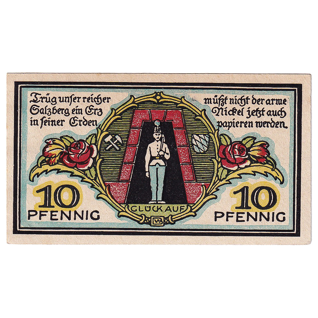 Banknote, Germany, Berchtesgaden, 20 Pfennig, Fleur, 1920, UNC(63) Mehl:76.1