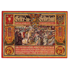 Banknote, Germany, Geldern, 75 Pfennig, personnage, 1922 UNC(63) Mehl:415.2