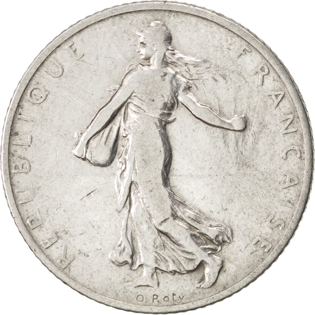 FRANCE, Semeuse, Franc, 1898, Paris, KM #844.1, VF(20-25), Silver, 23, Gadoury..