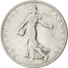 FRANCE, Semeuse, Franc, 1898, Paris, KM #844.1, VF(20-25), Silver, 23, Gadoury..