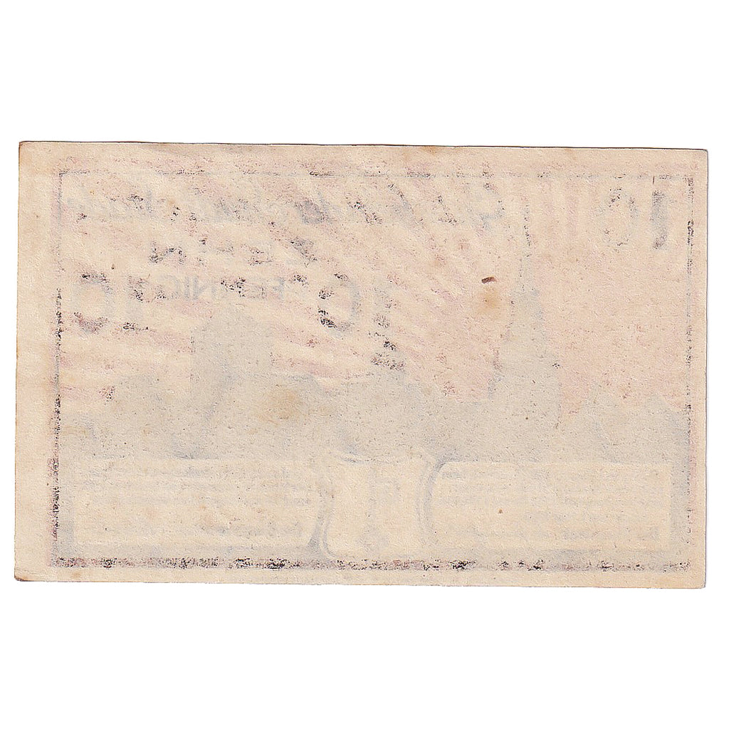 Banknote, Germany, Stade, 10 Pfennig, village, 1920 UNC(63) Mehl:S96.3a