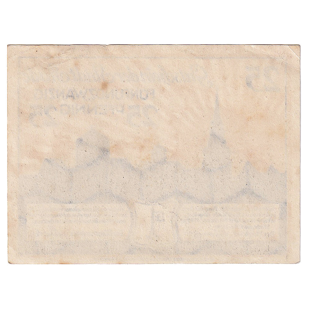 Banknote, Germany, Stade, 25 Pfennig, paysage, 1920 AU(55-58) Mehl:S96.3a