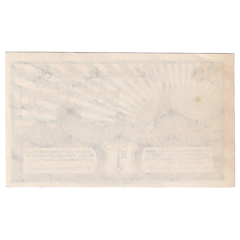 Banknote, Germany, Stade, 50 Pfennig, village, 1920 UNC(63) Mehl:S96.3a