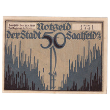 Banknote, Germany, Saalfeld, 50 Pfennig, Grotte, 1921 UNC(63) Mehl:1155.3