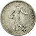 Coin, France, Semeuse, Franc, 1908, VF(30-35), Silver, KM:844.1, Gadoury:467