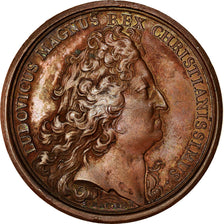 France, Medal, Louis XIV, La Renonciation, History, 1713, Mauger, Restrike