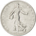 FRANCE, Semeuse, Franc, 1910, Paris, KM #844.1, VF(20-25), Silver, 23, Gadoury..