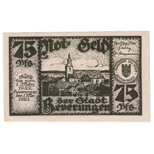 Banknote, Germany, Beverungen, 75 Pfennig, village 1922-03-01, UNC(63) Mehl:99.1