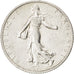 FRANCE, Semeuse, Franc, 1918, Paris, KM #844.1, AU(55-58), Silver, 23, Gadoury..