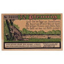 Banknote, Germany, Beverstedt, 50 Pfennig, castor, 1922 AU(55-58) Mehl:98.1