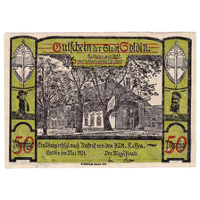 Banknote, Germany, Soldin, 50 Pfennig, aigle, 1921, UNC(63), Mehl:1235.2a