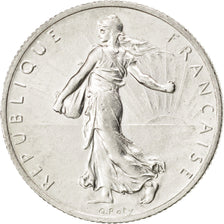 FRANCE, Semeuse, 2 Francs, 1915, Paris, KM #845.1, AU(55-58), Silver, 27,...