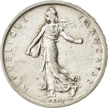 Münze, Frankreich, Semeuse, 5 Francs, 1960, VZ, Silber, KM:926, Gadoury:770