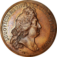 Francja, Medal, Louis XIV, Prise de Saint-Omer, Historia, 1677, Mauger, Ponowne