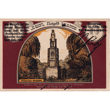 Banknote, Germany, Altrahlstedt, 10 Mark, Monument, 1922 UNC(63) Mehl:31.1