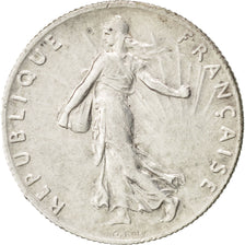 FRANCE, Semeuse, 50 Centimes, 1904, Paris, KM #854, EF(40-45), Silver, 18.1,...