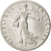 FRANCE, Semeuse, 50 Centimes, 1907, Paris, KM #854, VF(20-25), Silver, 18.1,...