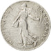 FRANCE, Semeuse, 50 Centimes, 1910, Paris, KM #854, VF(30-35), Silver, 18.1,...