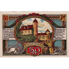 Banknote, Germany, Penkun, 50 Pfennig, château 1921-05-01, UNC(63) Mehl:1054.1