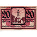 Banconote, Austria, Enzersdorf, 20 Heller, Eglise 1920-12-31, SPL Mehl:FS 582a