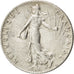 FRANCE, Semeuse, 50 Centimes, 1915, Paris, KM #854, AU(55-58), Silver, 18.1,...