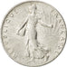 FRANCE, Semeuse, 50 Centimes, 1920, Paris, KM #854, AU(55-58), Silver, 18.1,...