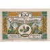 Banknote, Germany, Bockswiese, 100 Pfennig, château, 1922 UNC(63) Mehl:131.1