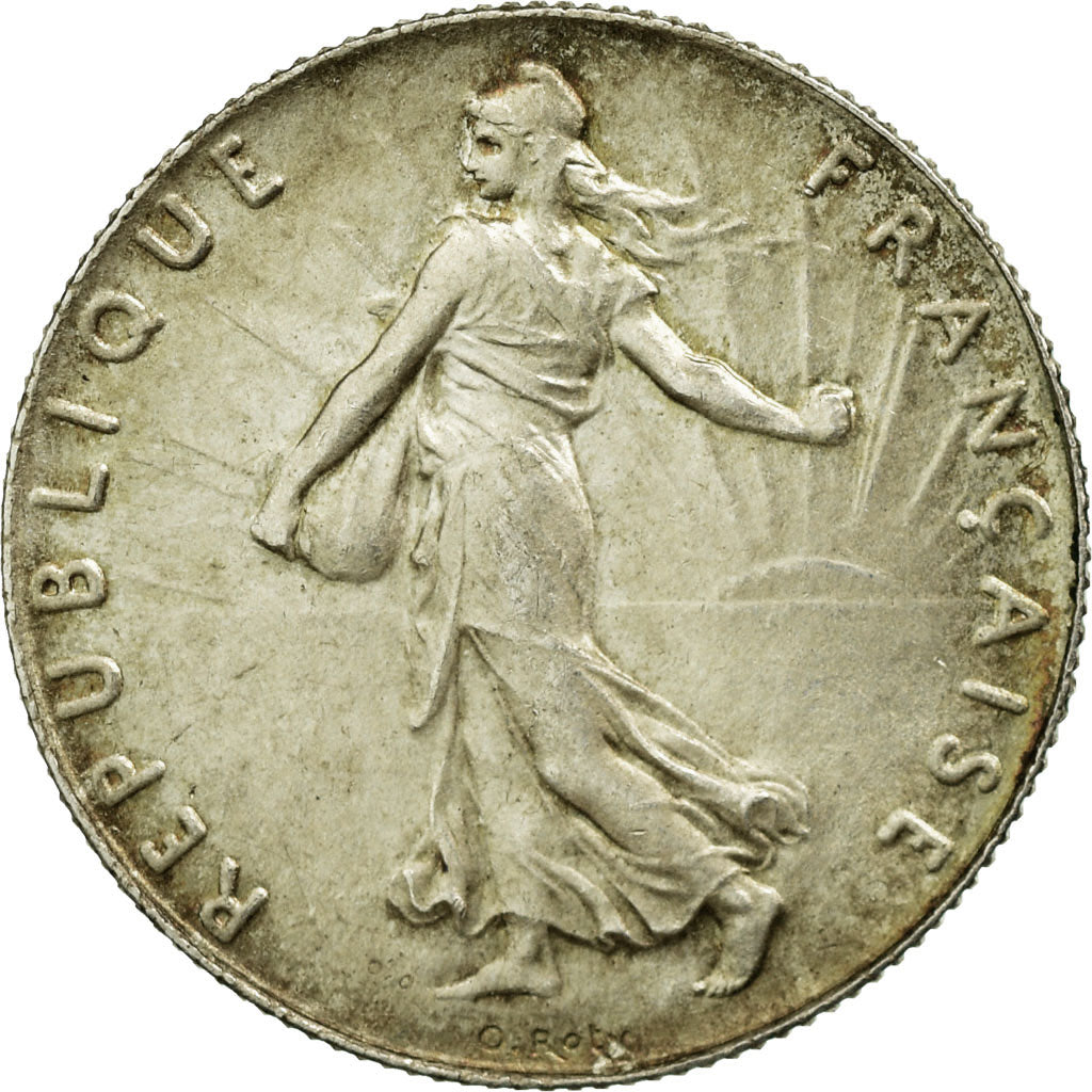 Monnaie, France, Semeuse, 50 Centimes, 1920, SPL, Argent, KM:854, Gadoury:420