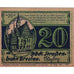 Banknote, Germany, Breslau, 20 Pfennig, Eglise, 1922, UNC(63), Mehl:187.1