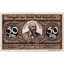 Geldschein, Deutschland, Salzuflen, 50 Pfennig, portrait, 1921, UNZ- Mehl:1159.1