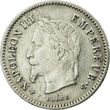 Coin, France, Napoleon III, Napoléon III, 20 Centimes, 1867, Strasbourg