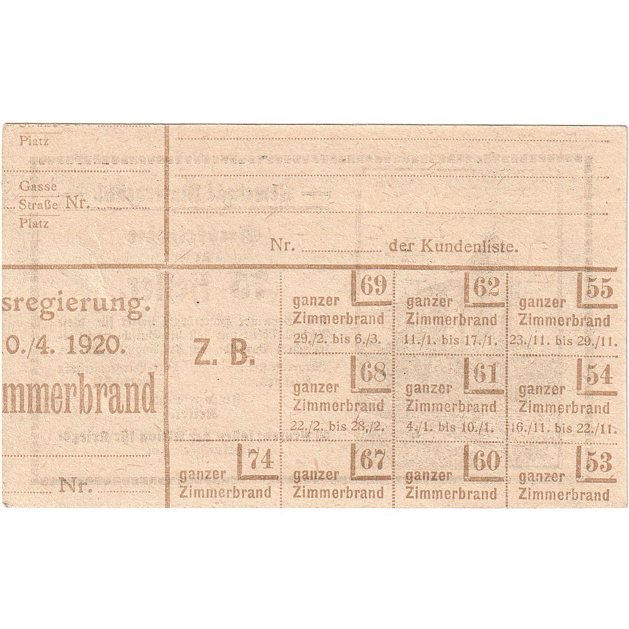 Geldschein, Österreich, Hinterbrühl 75 Heller, château 1920 UNZ- Mehl:FS 376IIIc