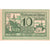 Billet, Autriche, Aschbach, 10 Heller, Eglise 1920-12-31, SPL, Mehl:FS 55b