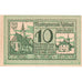 Biljet, Oostenrijk, Aschbach, 10 Heller, Eglise 1920-12-31, SPL, Mehl:FS 55b