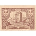 Geldschein, Österreich, Haslach, 20 Heller, Eglise, 1920 UNZ- Mehl:FS 355