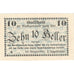 Billet, Autriche, Haag, 10 Heller, Texte, 1920, 1920-12-31, SPL, Mehl:FS 318
