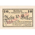 Billet, Autriche, Haag, 10 Heller, texte 1, 1920, 1920-12-31, SPL, Mehl:FS 318