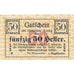 Billet, Autriche, Haag, 50 Heller, Texte, 1920, 1920-12-31, SPL, Mehl:FS 318