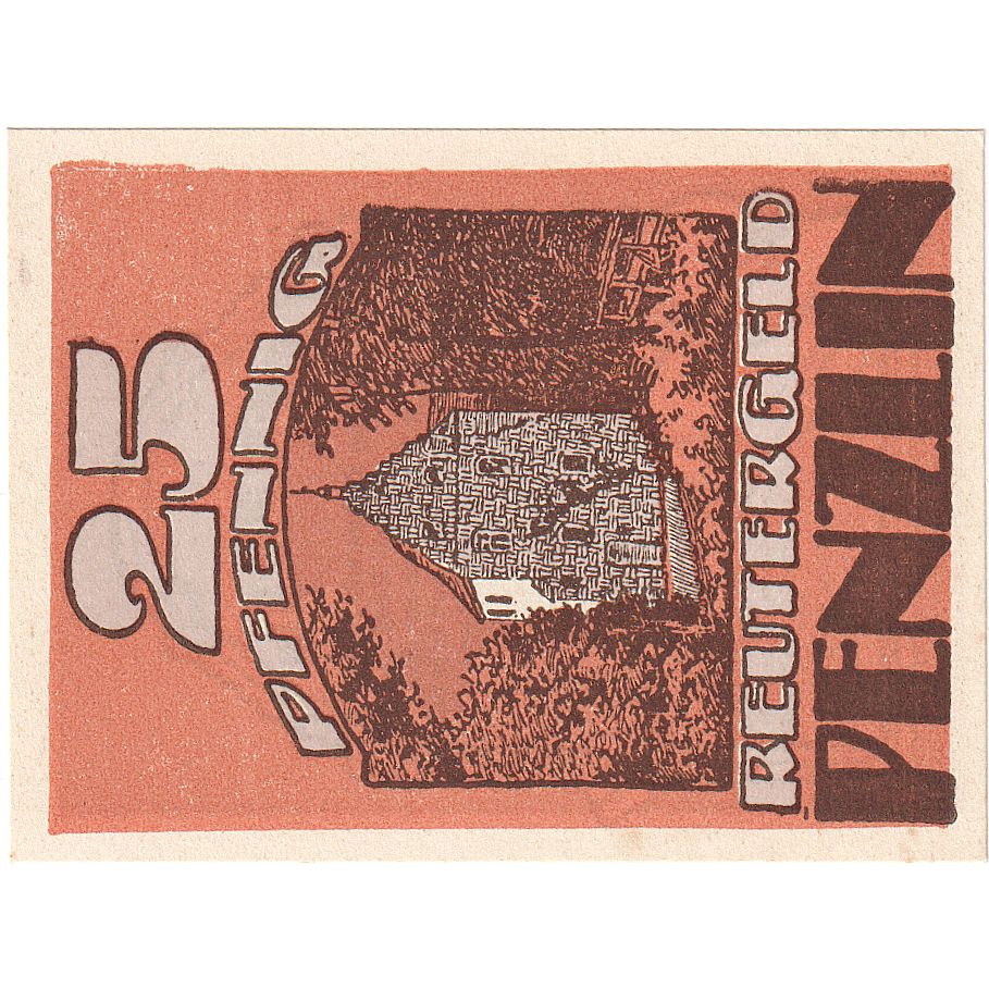 Austria, Penzlin, 25 Pfennig, 1922-05-31, SC Mehl:FS 1055.1