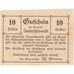 Billet, Autriche, Innerschwandt, 10 Heller, école, 1920, SPL, Mehl:FS 408