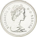 CANADA, Dollar, 1987, Royal Canadian Mint, KM #154, MS(60-62), Silver, 36, 23.44