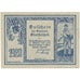 Billet, Autriche, Eberstallzell, 20 Heller, Eglise 1920-10-30, SPL Mehl:FS 146