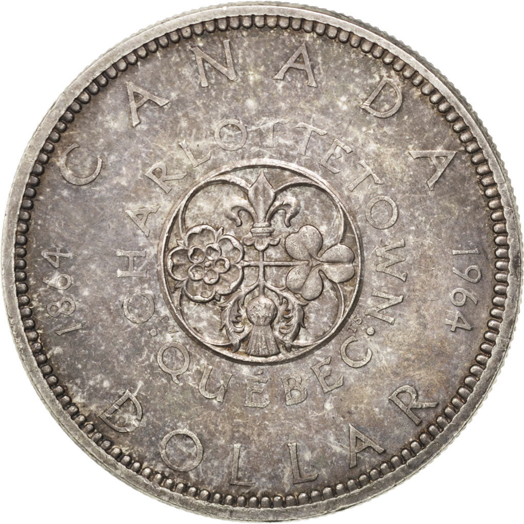 Canada, Elisabeth II, 1 Dollar 1984 Québec, KM 58