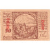 Biljet, Oostenrijk, Rossatz, 50 Heller, village 1920-12-31, SPL, Mehl:FS 848a