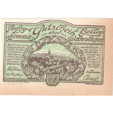 Biljet, Oostenrijk, Waldneukirchen, 50 Heller, paysage, 1920, SUP, Mehl:FS 1134