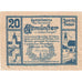 Banknote, Austria, Altmünster, 20 Heller, Eglise, 1920 UNC(63) Mehl:FS 34a