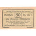 Oostenrijk, Mühlheim, 50 Heller, château, 1920, 1920-10-31, SPL, Mehl:FS 631b2